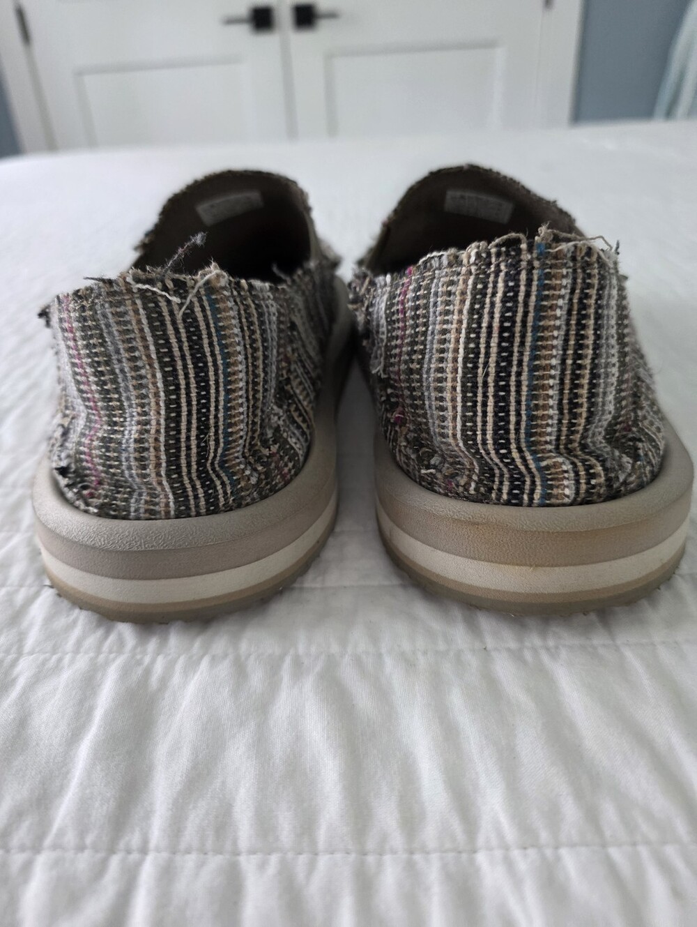 Sanuk Vagabond ST Funk Shoes Multicolor Mens 8 - Picture 6 of 15